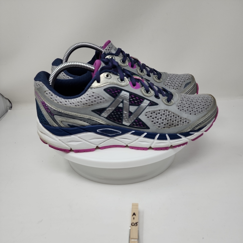 New Balance 840v3 Gray Blue  Mesh Running Shoes w840wp3 Women’s Size 10.5 2A